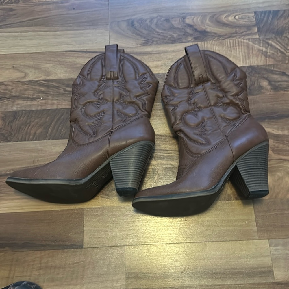 Brown Western Boots